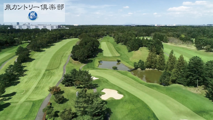 Golf Club “Izumi Country Club” (60 sec.)